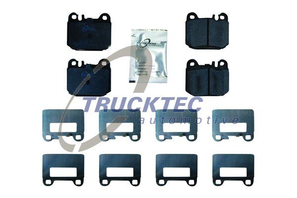 TRUCKTEC AUTOMOTIVE Комплект тормозных колодок, дисковый тормоз 02.35.142